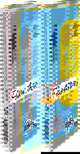 Retractable Ball Point Pen: 1 mm Tip, Black Ink